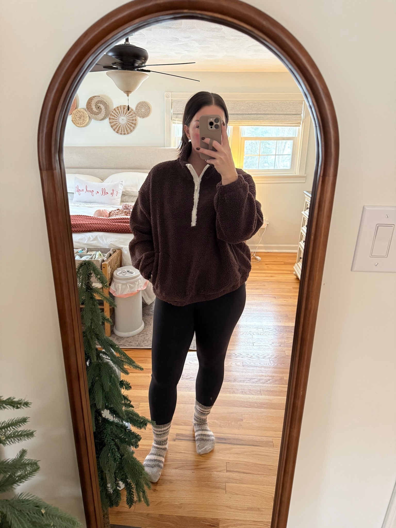 My favorite Black Friday pick up! Target nailed this one! The cutest Free People dupe and such a flattering, comfy fleece! I would’ve paid full price for this.  A perfect holiday sweatshirt. 🎅🏼

#LTKGiftGuide #LTKmomlife #LTKHoliday