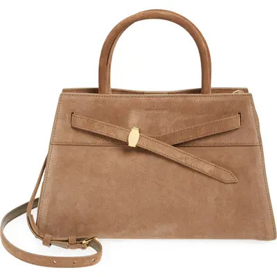 Veronica Beard Dash Suede Tote in Chestnut at Nordstrom | Nordstrom