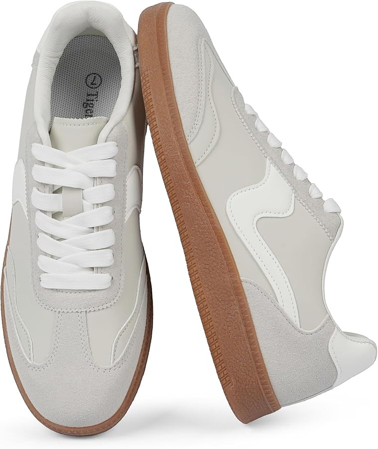 Sneakers for Women Business Casual Tennis Shoes Comfortable Lace up Slip on Women's Fashion Sneak... | Amazon (US)