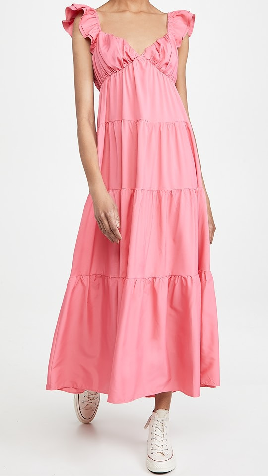 Ruffle Sleeve Maxi Dress | Shopbop