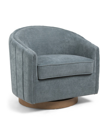 32.5x29.5 Dorset Swivel Accent Chair | TJ Maxx