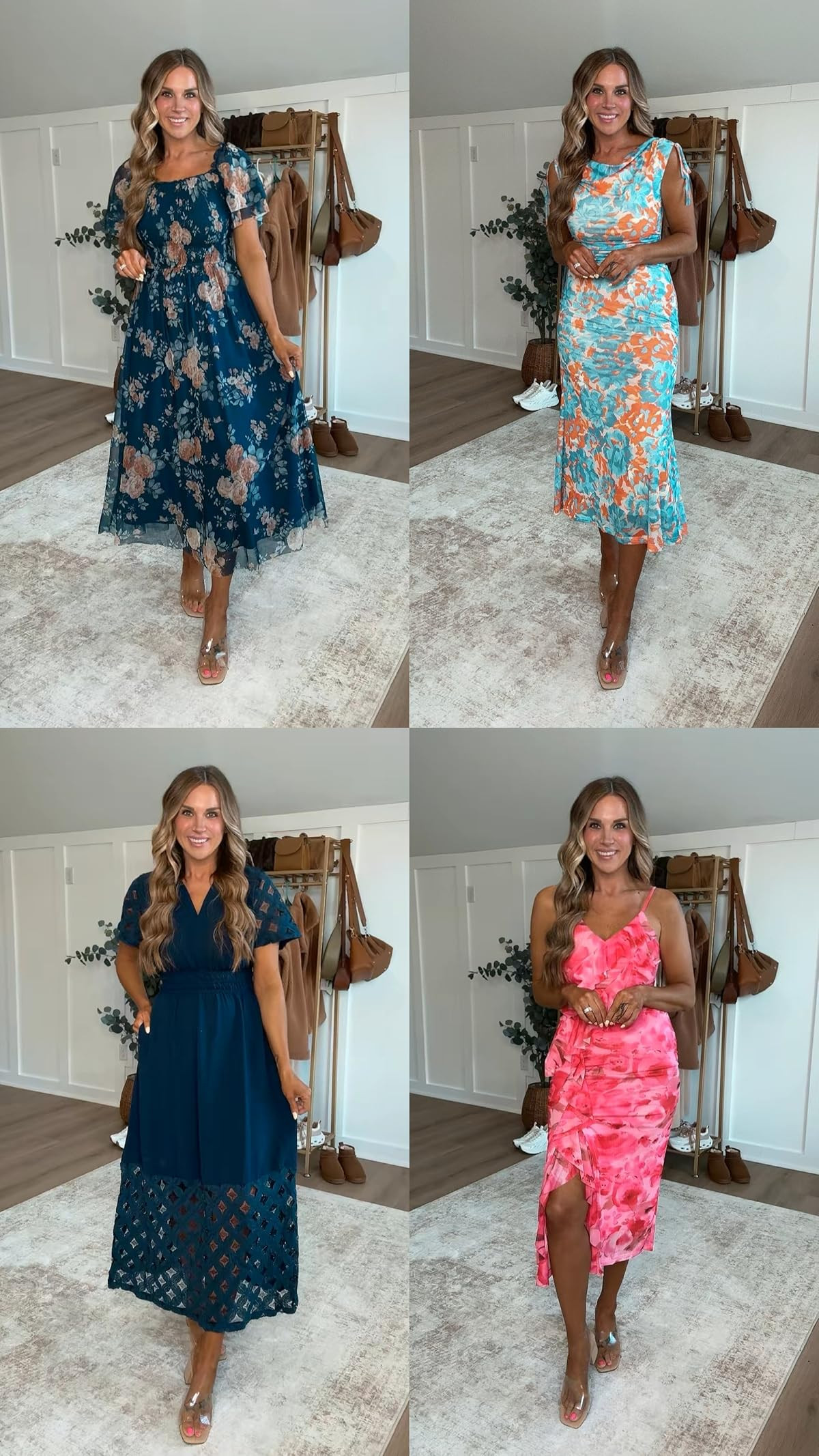 Flattering fits, lightweight fabrics, and that "where did you get that?!" vibe... all without the splurge! 

Trust me, these are the dresses you'll keep reaching for all season long for every wedding guest dress need, brunch outfit, or sunny date night. 🌸  

I'm 5'6 139lbs wearing a size small in all dresses  

 #LTKSeasonal #LTKTravel #LTKWedding