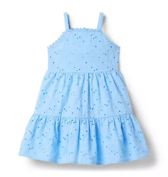 The Floral Eyelet Dress | Janie and Jack