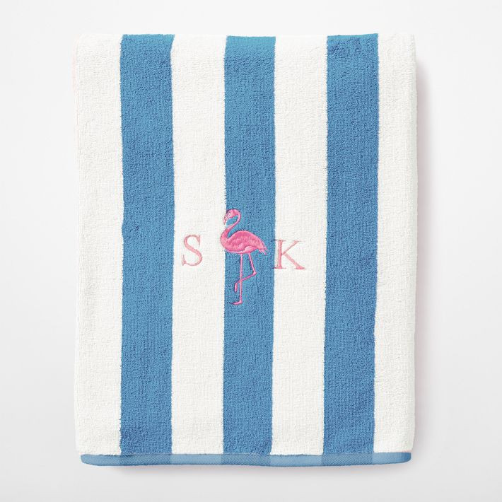 Cabana Stripe Beach Towel | Mark and Graham