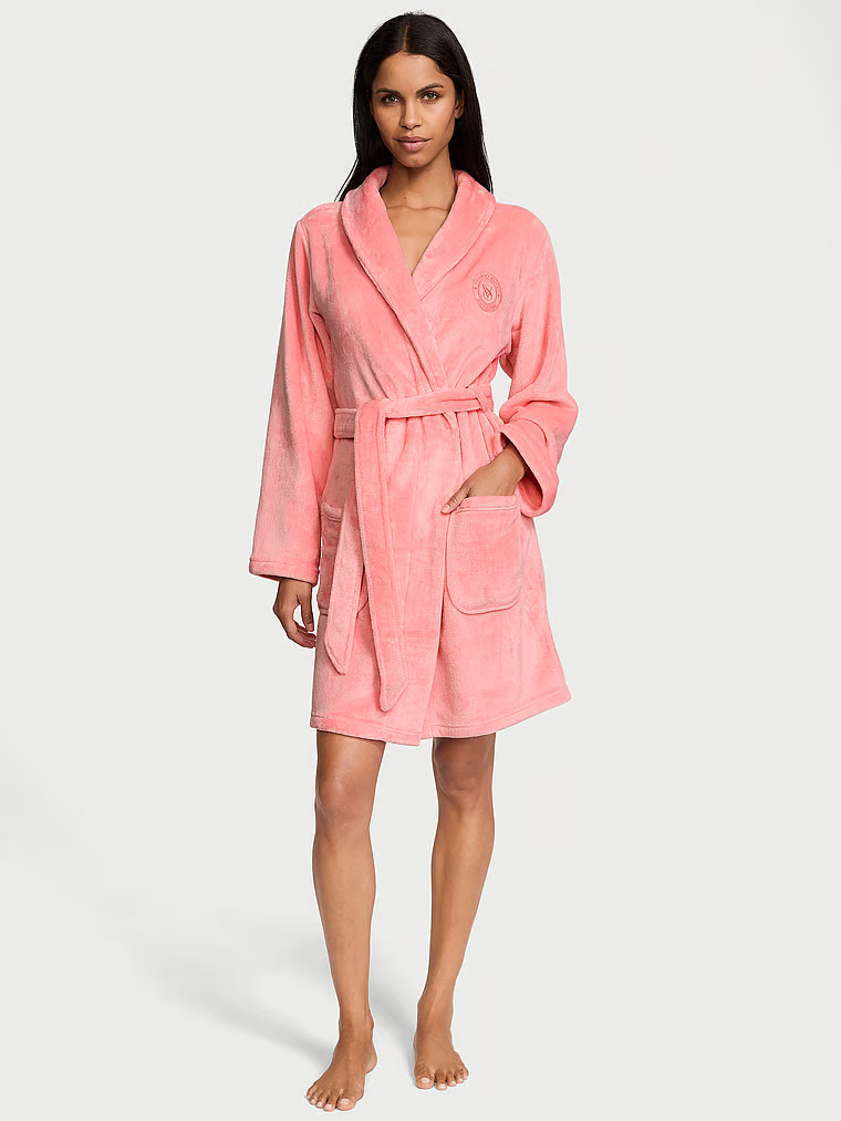 Buy Short Cozy Robe - Order Robes online 5000008347 - Victoria's Secret | Victoria's Secret (US / CA )