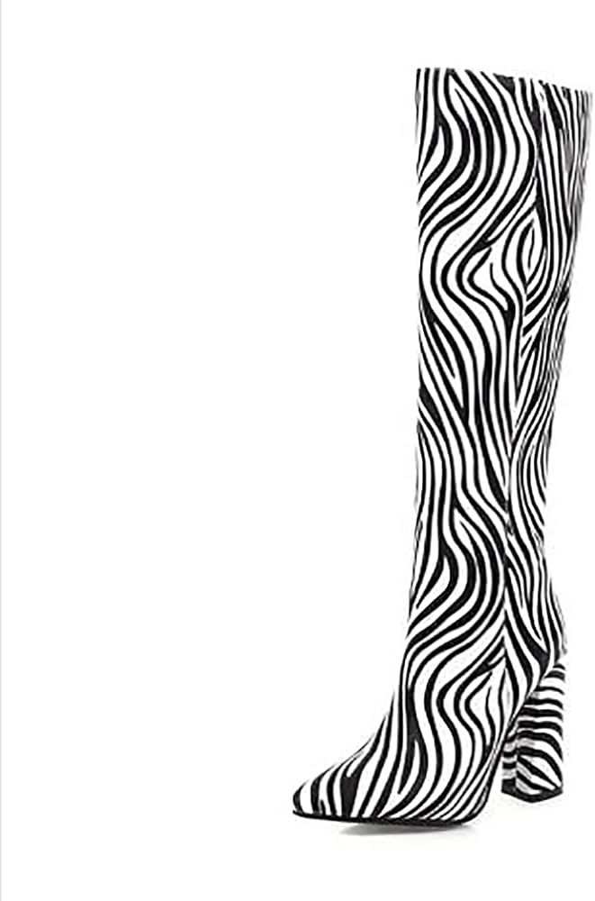 Zebra Print Boots | Amazon (US)