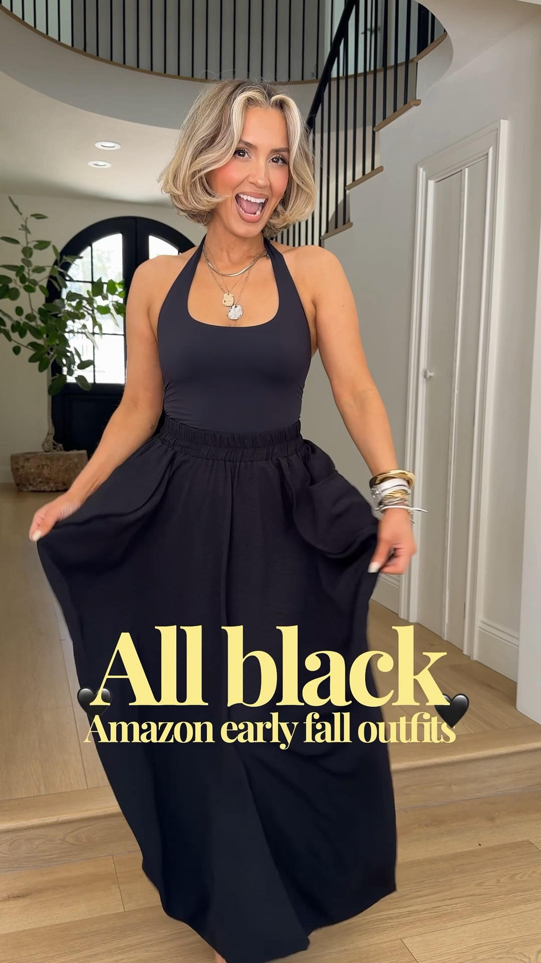 All black early fall-late summer Amazon outfits 😎

#LTKootd #LTKU #LTKgrwm