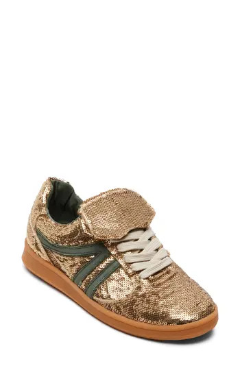 Steve Madden Madrid Sequin Sneaker in Gold Sequin at Nordstrom Rack, Size 5.5 | Nordstrom Rack