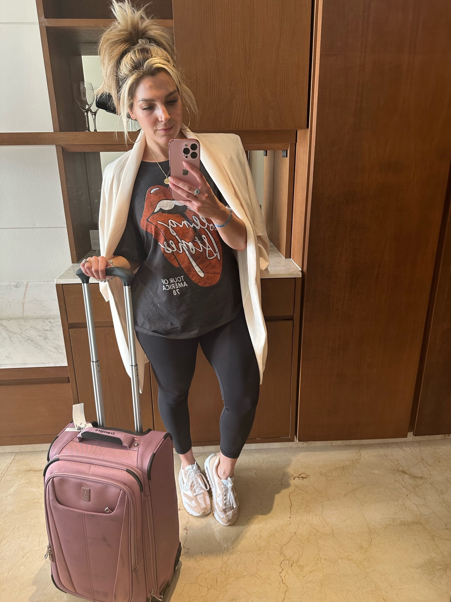 Headed home
SJD ✈️ HOU ✈️ MCI
Cozy but chic! And this carry-on is on sale, comes in 13 colors and is easily the best purchase I made in 2022! 

#LTKstyletip #LTKmidsize #LTKtravel