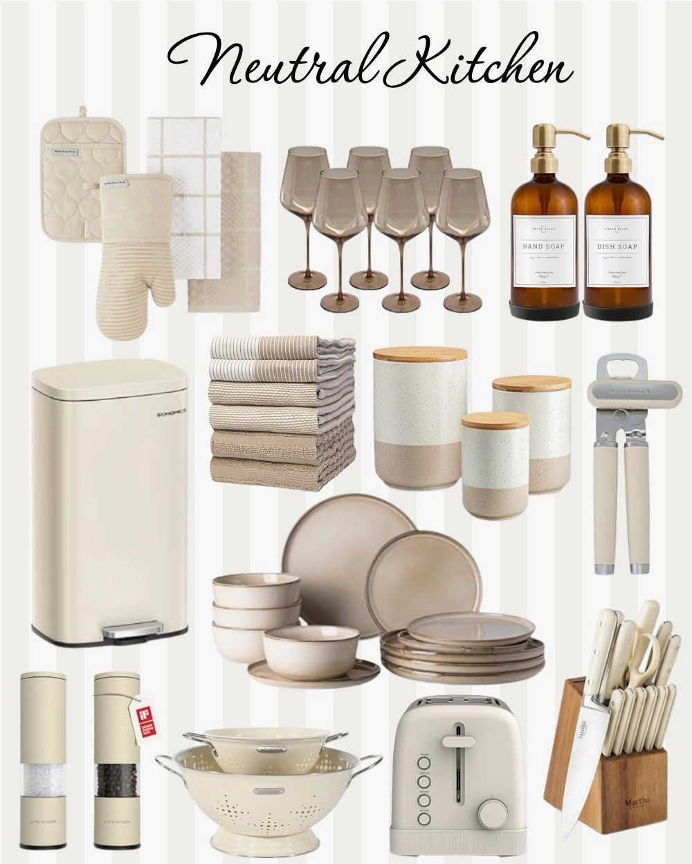 Neutral kitchen from Amazon! 🍷

#LTKHome