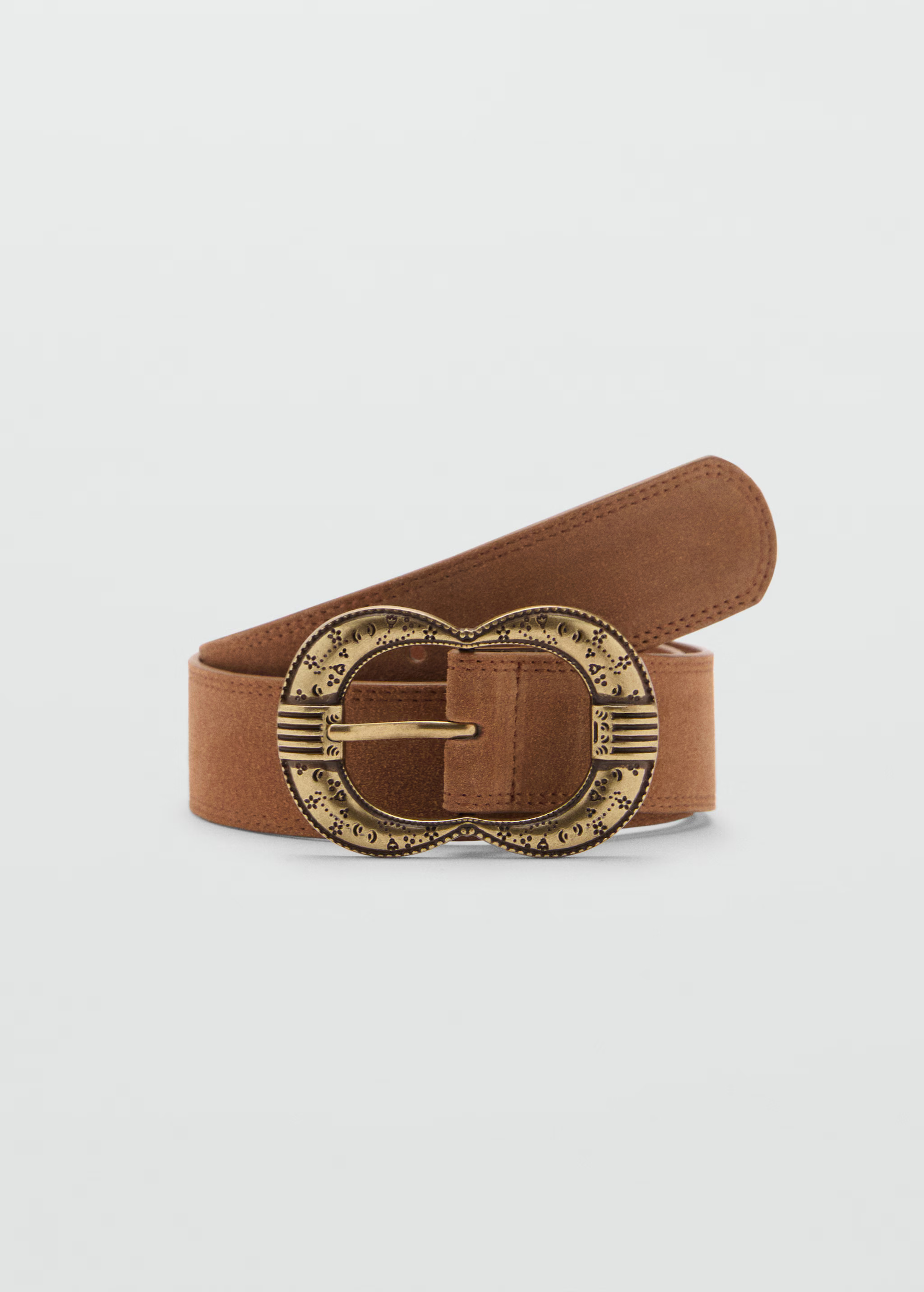 Buckle leather belt - Women | MANGO USA | Mango (US/MX/AU)