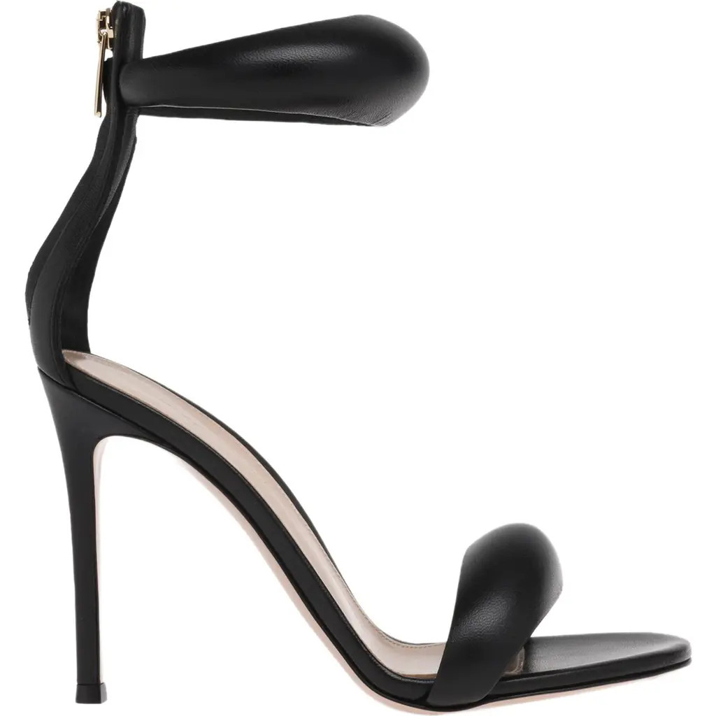 Gianvito Rossi Bijoux Sandals in Black at Nordstrom, Size 41.5 | Nordstrom