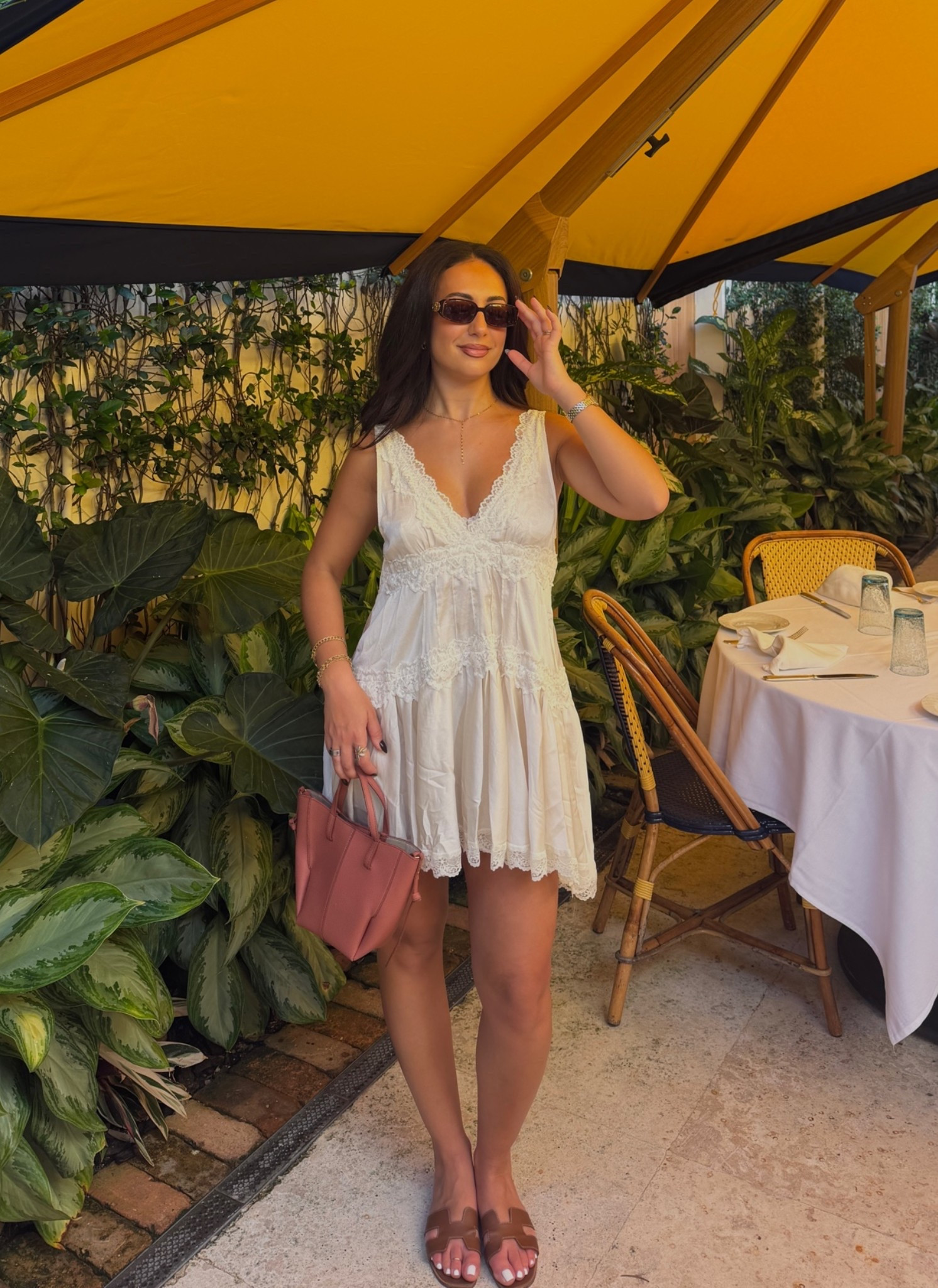 the perfect mini slip dress to wear casually or dress up!