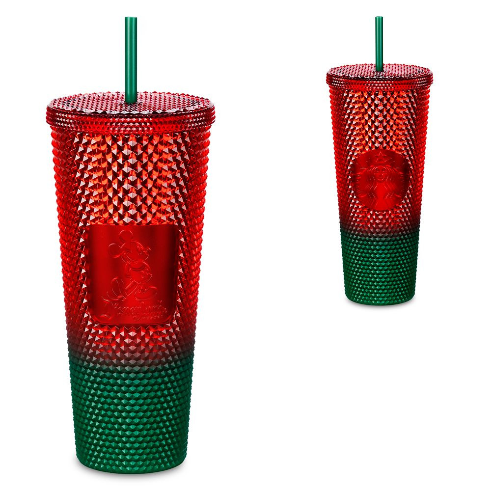 Mickey Mouse Disneyland Christmas Starbucks Tumbler with Straw | Disney Store