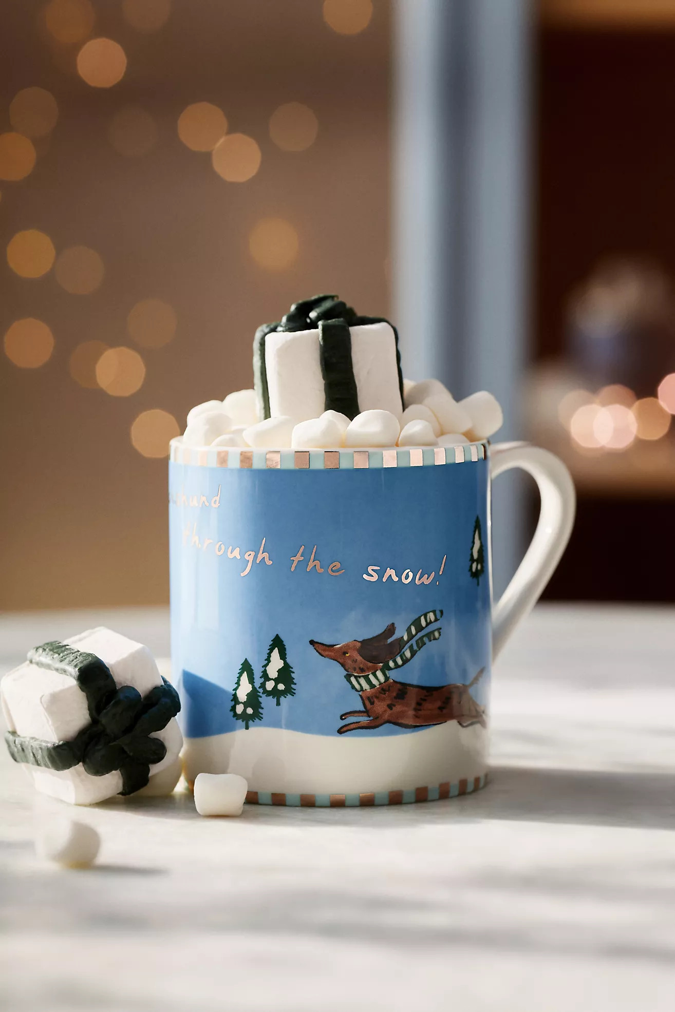 Caroline Holiday Creature Comforts Mug | Anthropologie (US)