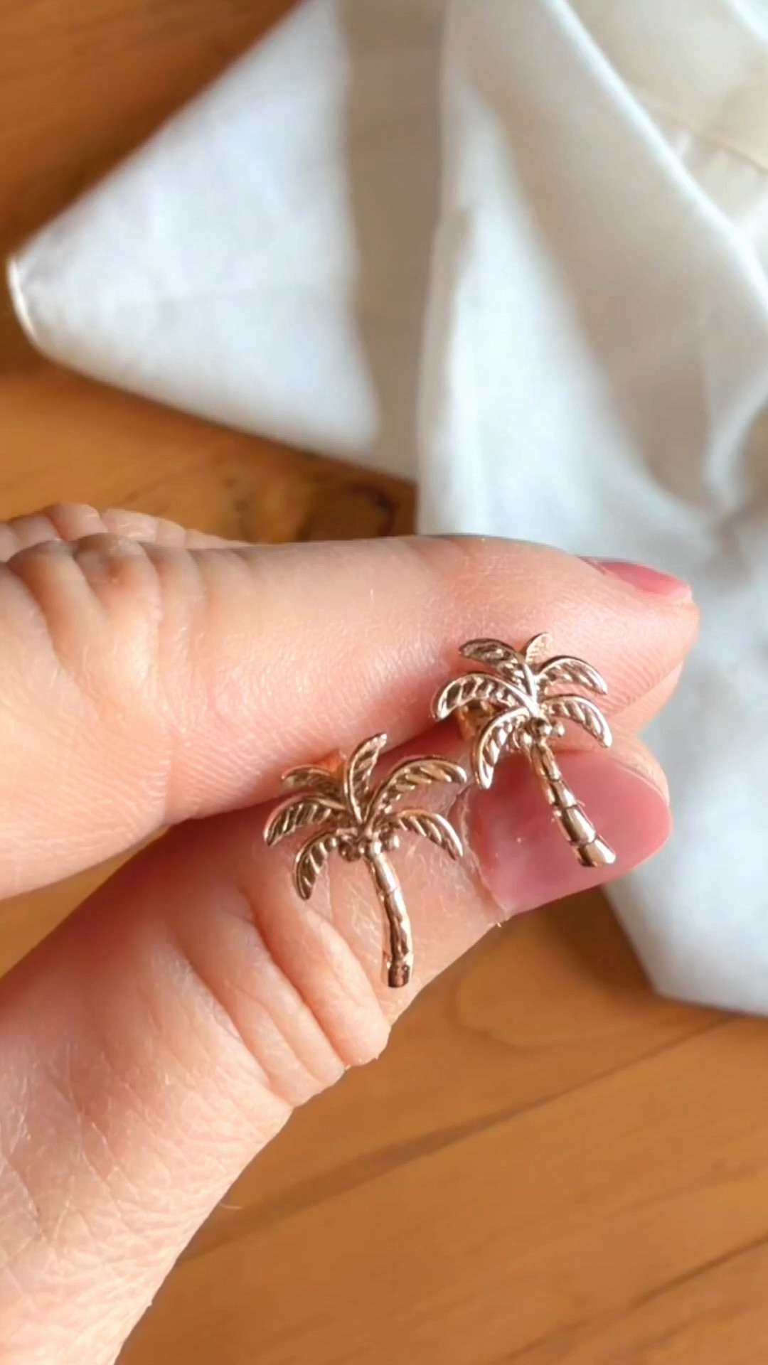 The ultimate summer or travel accessory! These rose gold palm tree stud earrings are the perfect addition to your vacation wardrobe, resort wear, and everyday warm-weather outfits. Lightweight, dainty, and chic, ideal for beach trips, tropical getaways, or adding a minimalist summer vibe to your everyday jewelry stack.

#LTKtravel #LTKstyletip #LTKunder50 #LTKjewels

rose gold palm tree earrings, dainty gold studs, tropical jewelry, summer vacation accessories, resort wear style, beach jewelry, gold stud earrings, minimalist jewelry, travel outfit inspiration, everyday gold jewelry, spring break essentials, gift ideas for her, ear stack styling 

 #LTKSwim #LTKTravel