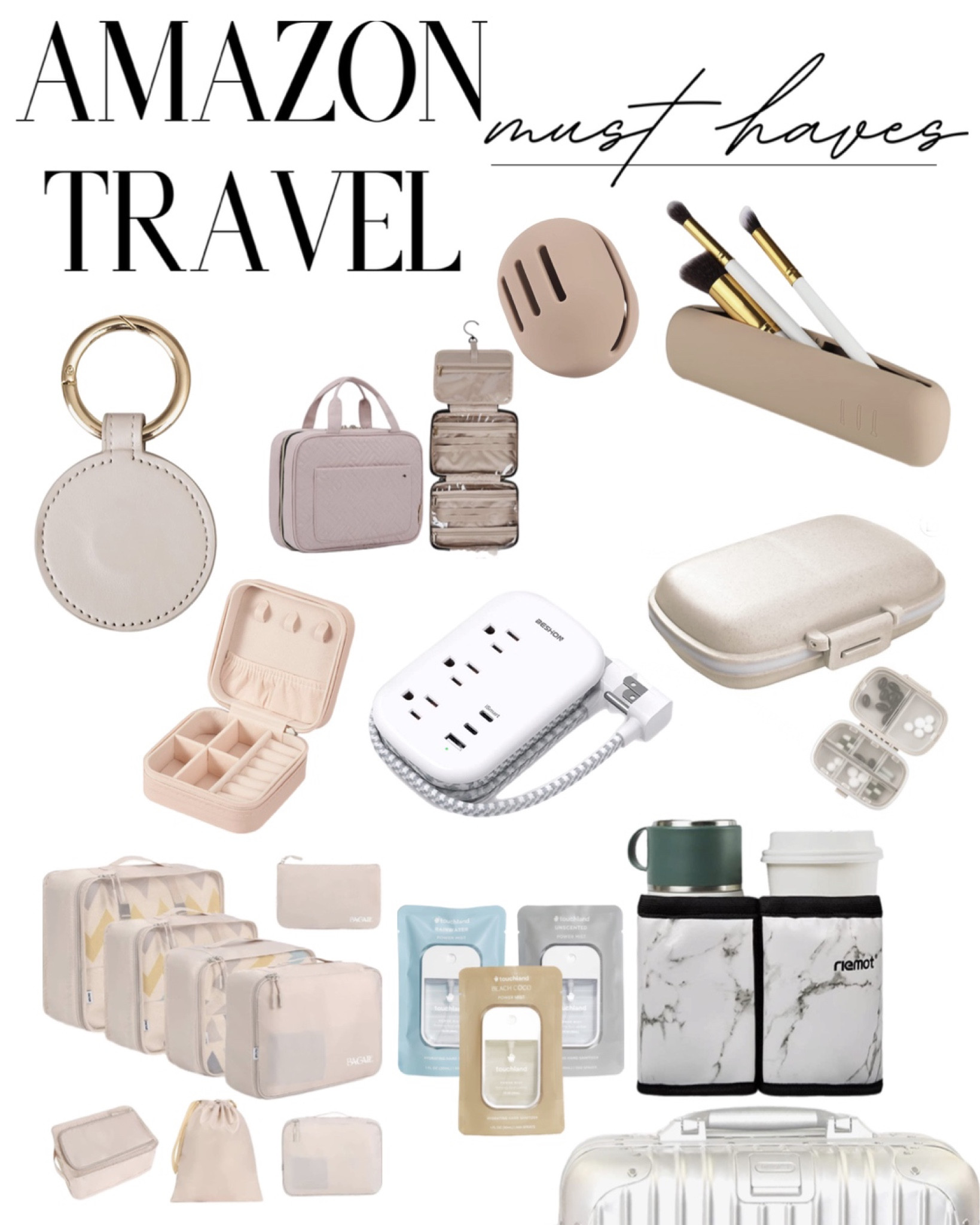 My amazon travel must haves 🤍 

#LTKtravel #LTKunder50
