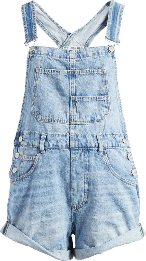 We the Free Ziggy Denim Shortalls | Nordstrom
