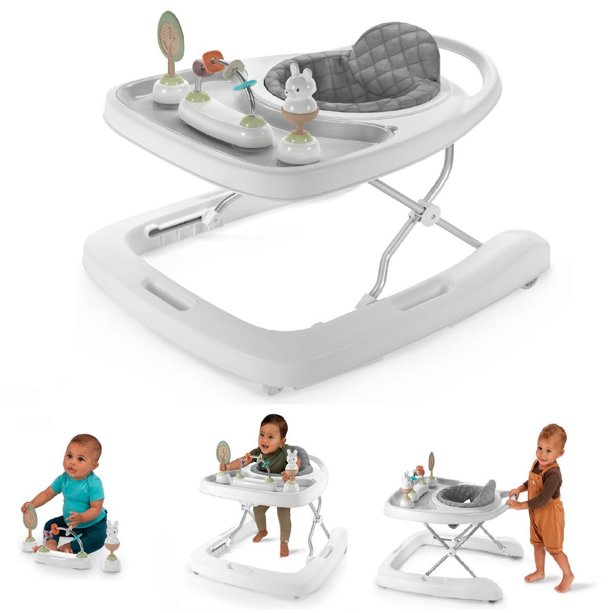 Ingenuity Step & Sprout 3-in-1 Baby Activity Walker - First Forest | Target