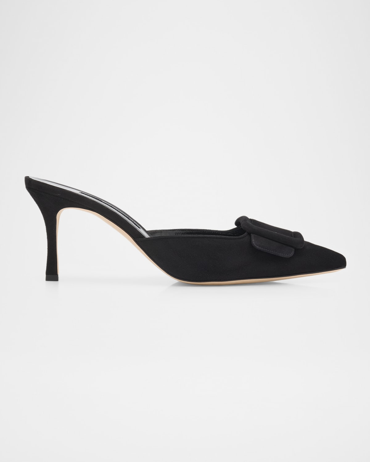 70mm Maysale Suede Mules | Neiman Marcus