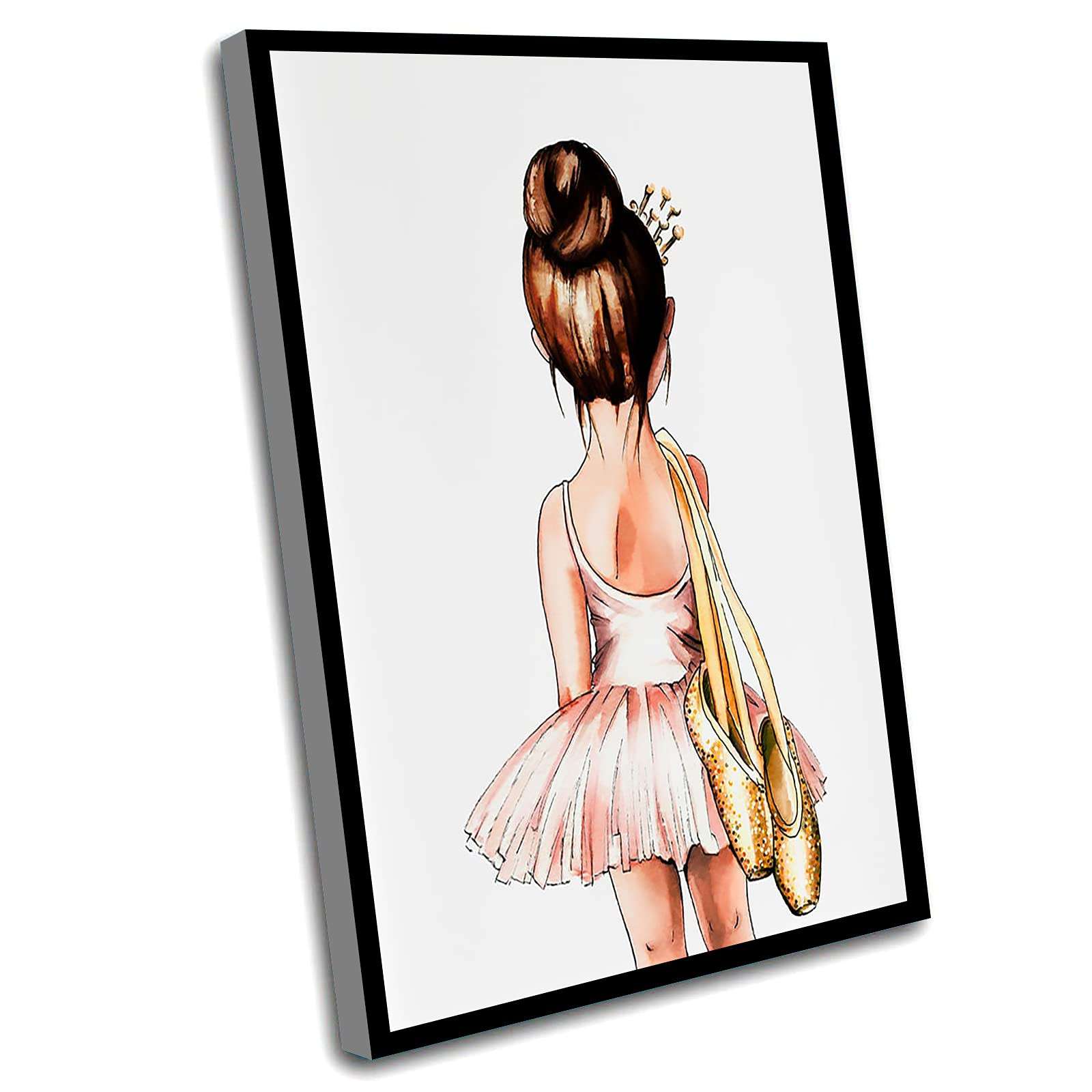 Baby Farmhouse Decor,Nursery Quotes Wall Art,Ballerina Wall Art,Blush Pink Ballerina Nursery Prin... | Amazon (US)