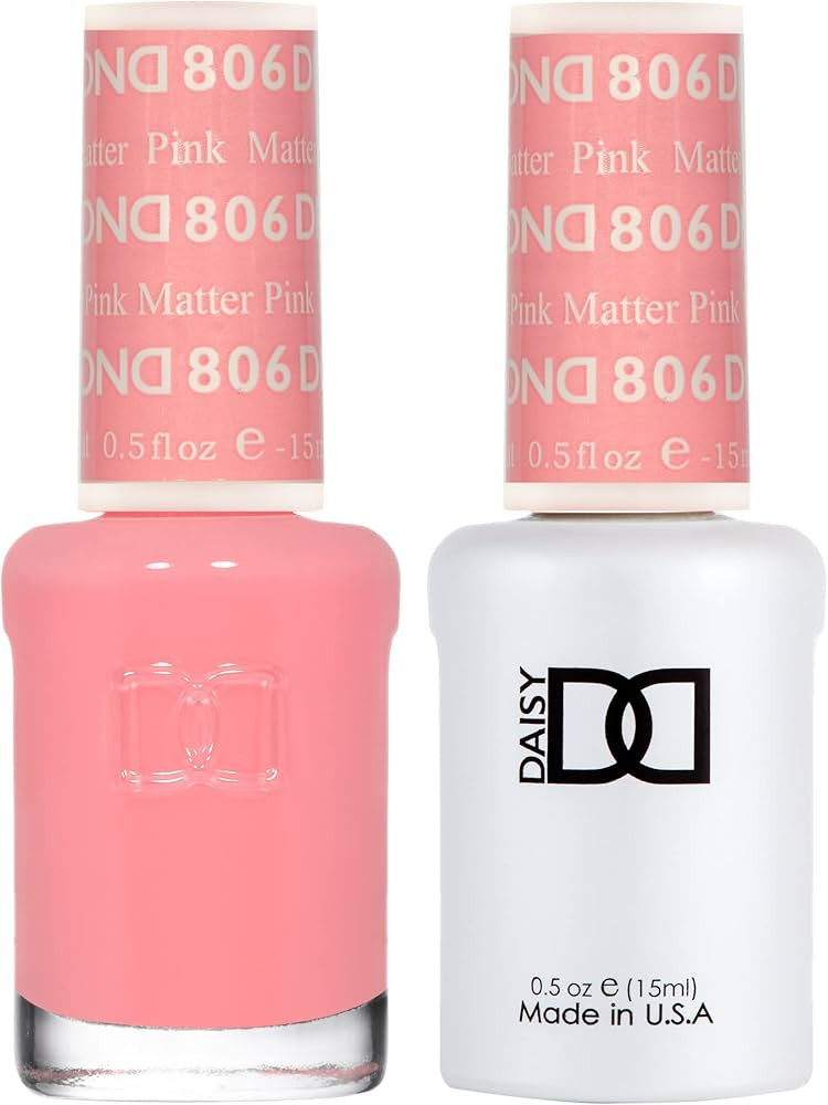 DND Gel Polish Set - 1 each of Pink Gel Polish and Pink Nail Polish, 004 Pink Lemonade, 0.5 Fl Oz... | Amazon (US)