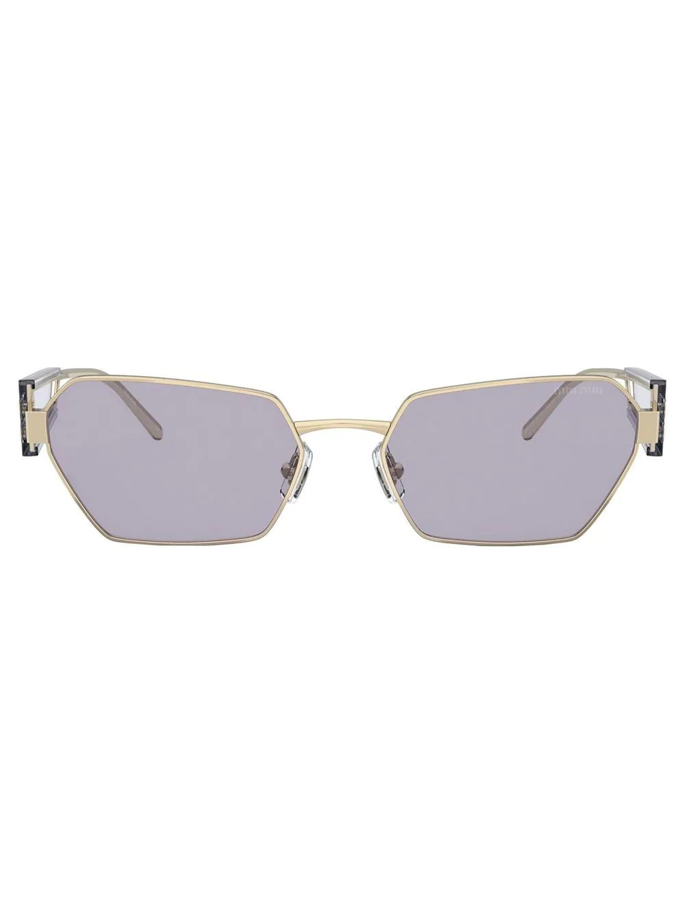 Miu Miu Eyewear Tinted cat-eye Sunglasses  - Farfetch | Farfetch Global