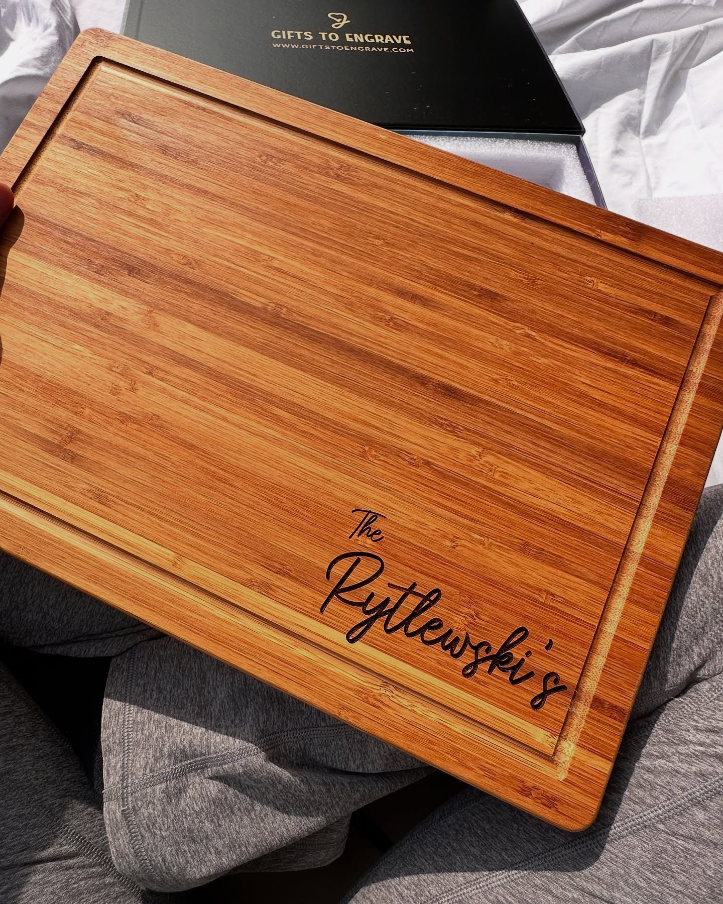 Run out of gift ideas? I found this unique personalized cutting board makes a perfect gift for Mother’s Day, weddings, or birthdays, it’s absolutely beautiful and even comes in a gift box! 🎁

📣Right now, it’s 75% off, so don’t wait—order soon!
 It’s hand-crafted Bamboo board, I got the 16x11x1 size and love it!

kitchenessential #giftformom #giftforher #giftideasforher #giftforfriend #weddinggifts #rundeals

#LTKSaleAlert #LTKHome #LTKFamily