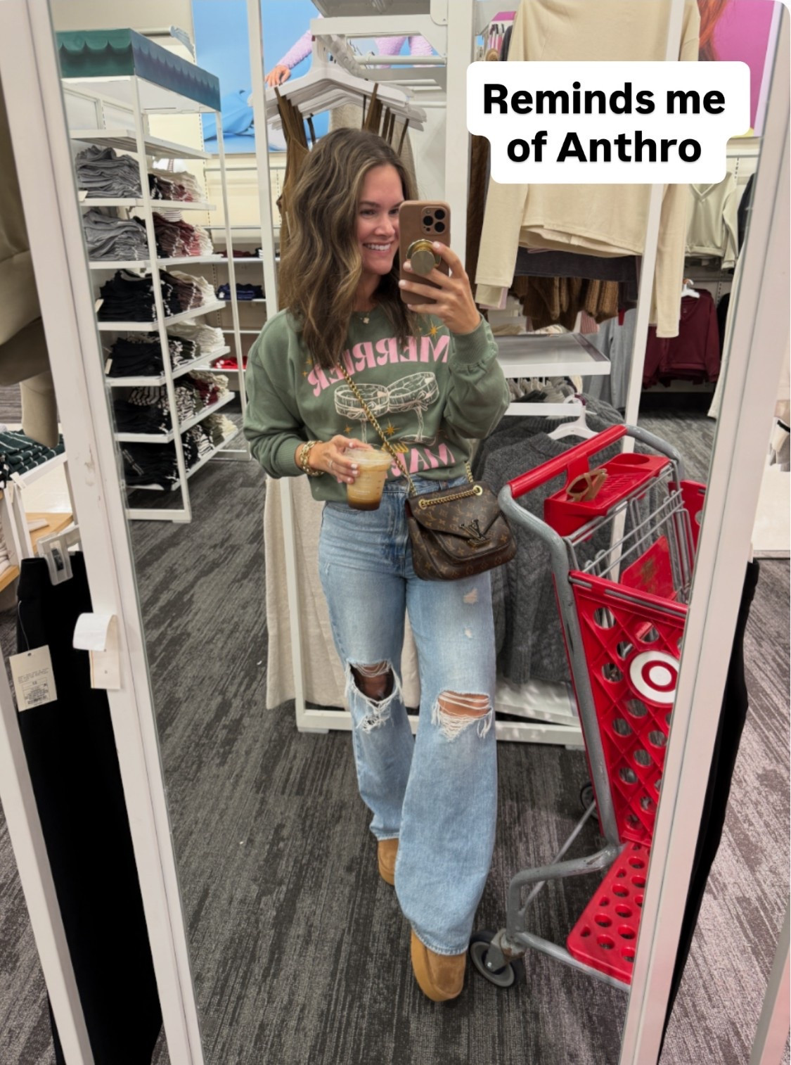 Cutie holiday graphic sweatshirt reminds me of Anthro- #holidayoutfit #christmasoutfit #casuloutfit #casualstyle 



#LTKHoliday #LTKootd #LTKgrwm