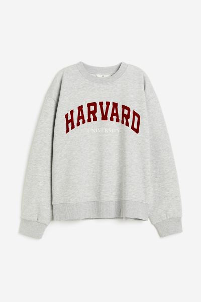 Sweatshirt with Motif | H&M (US + CA)