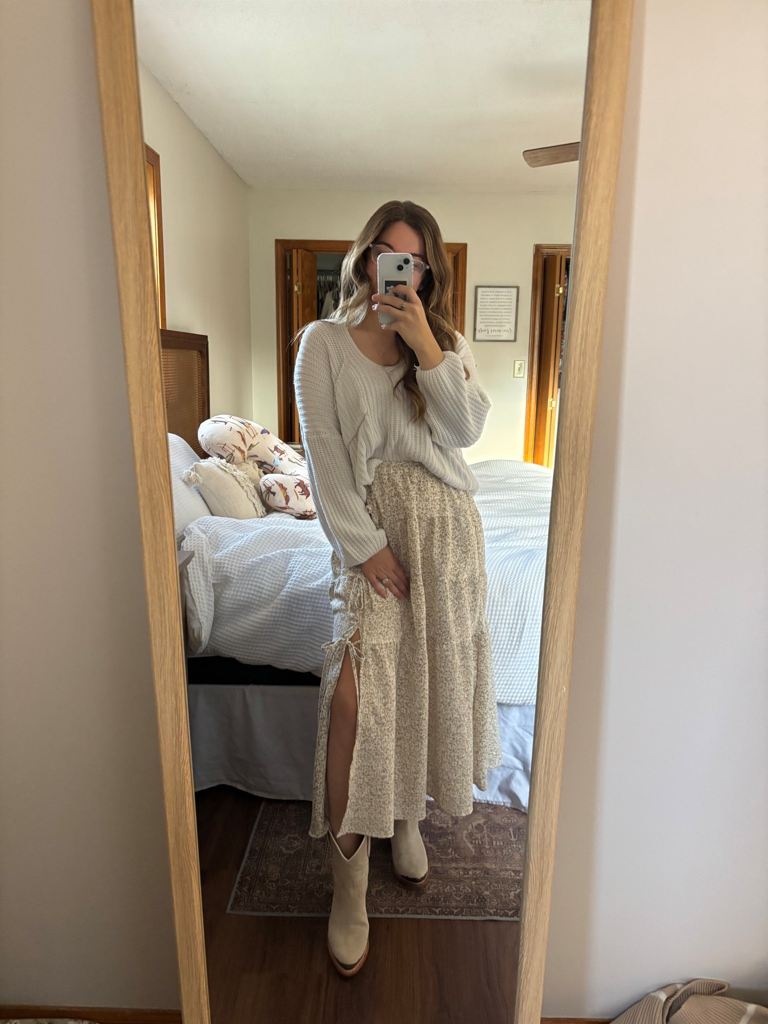 Church ootd! So grateful for our church family and community! Rebeccalynneechols15 to save money at checkout with pink blush!

#LTKSeasonal #LTKHoliday #LTKFamily