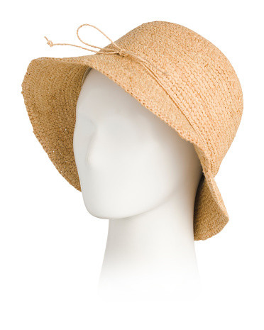 Upf 50 Raffia Bucket Hat | TJ Maxx