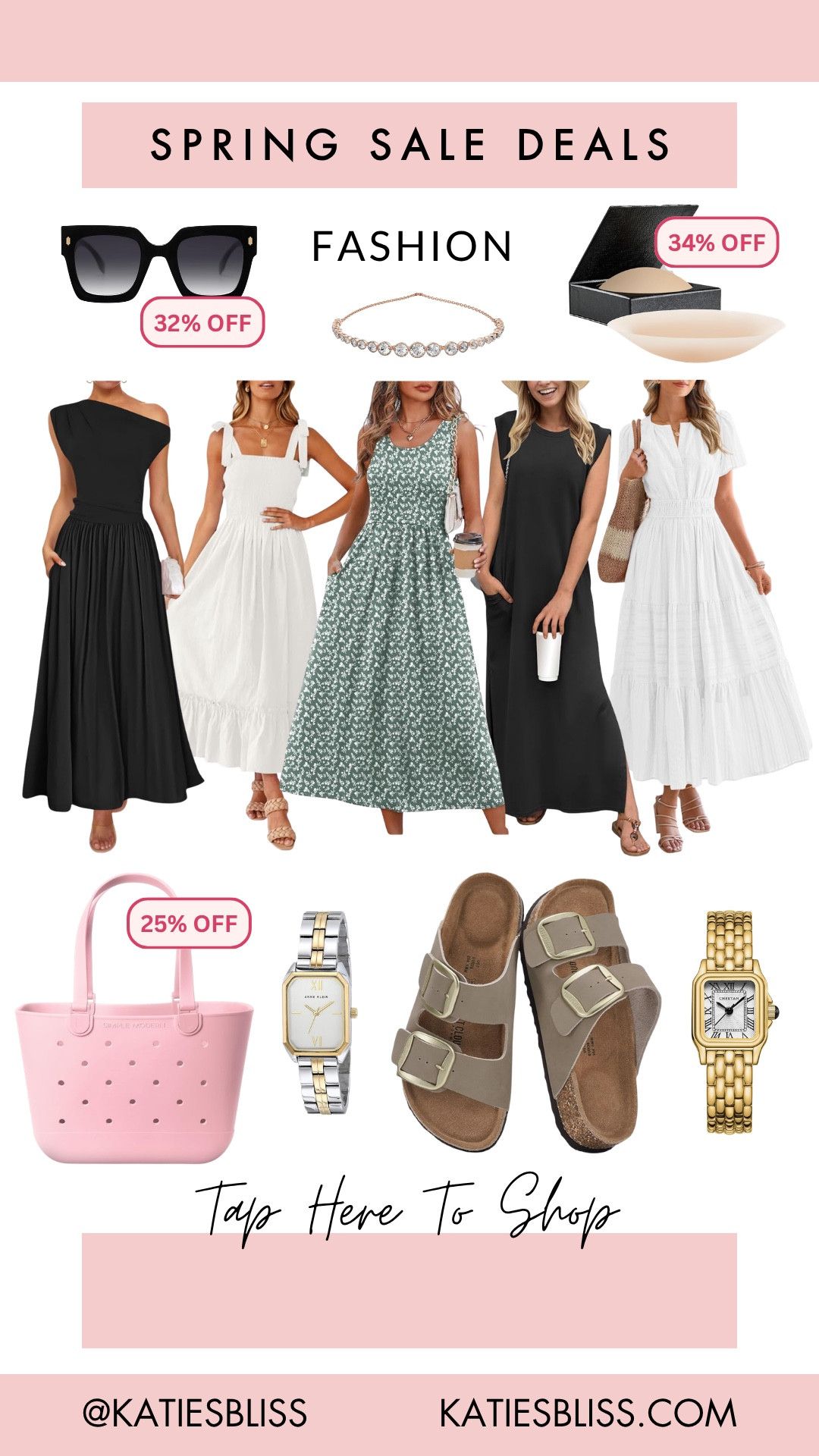 Amazon big spring sale deals ✨

Amazon. Sale. Prime day. Spring. Markdown. Deal. 

Fashion. Dress. Sun dress. Simple modern tote. Watch. Silver. Gold. Tennis bracelet. Nippies. Sunglasses. Travel. Vacation. Summer. 



#LTKTravel #LTKSaleAlert