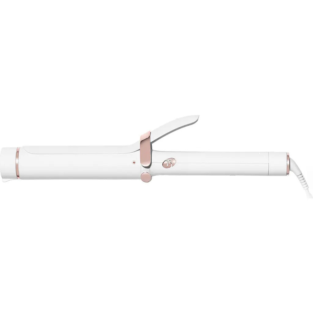 T3 SinglePass® 1.5-Inch Ceramic Curling Iron in White at Nordstrom | Nordstrom