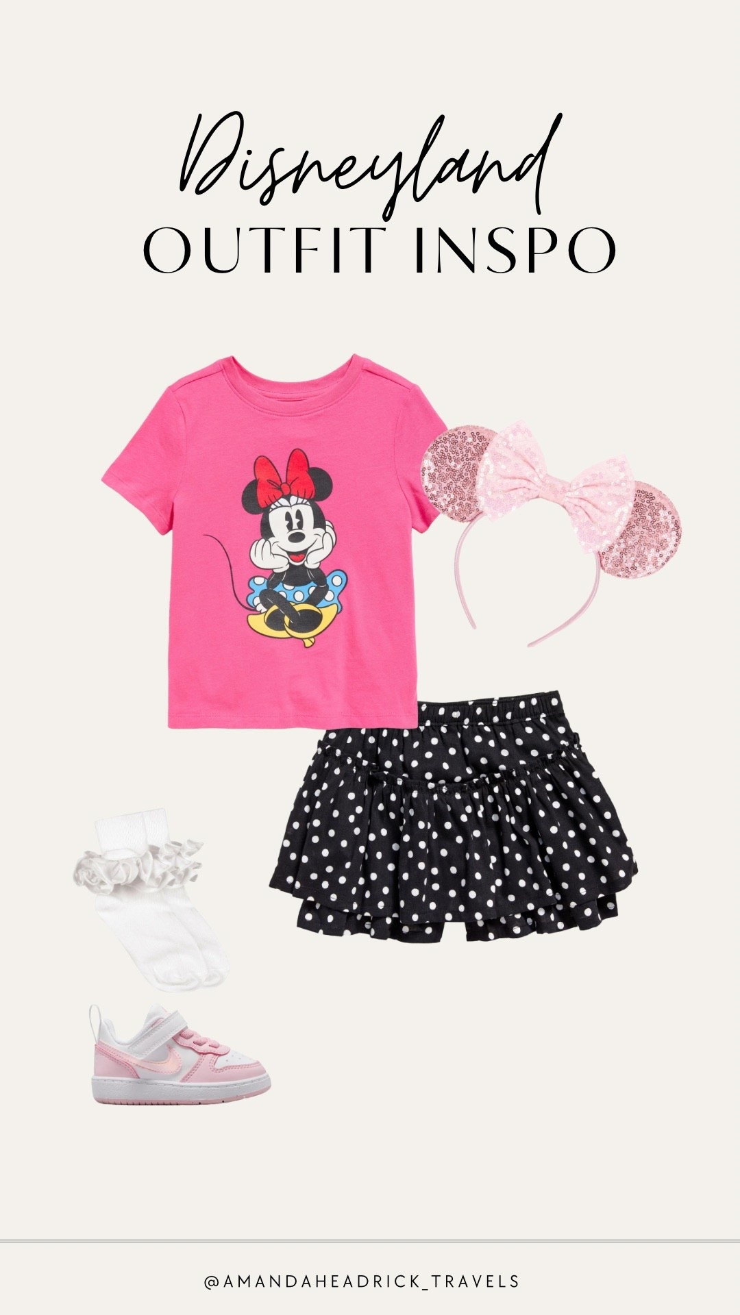 Ready to sparkle like Minnie herself! 🎀🐭 The cutest Disney day outfit for your little girl 🏰💕

#DisneyToddler #MinnieMouseStyle #DisneyOutfit #Disney