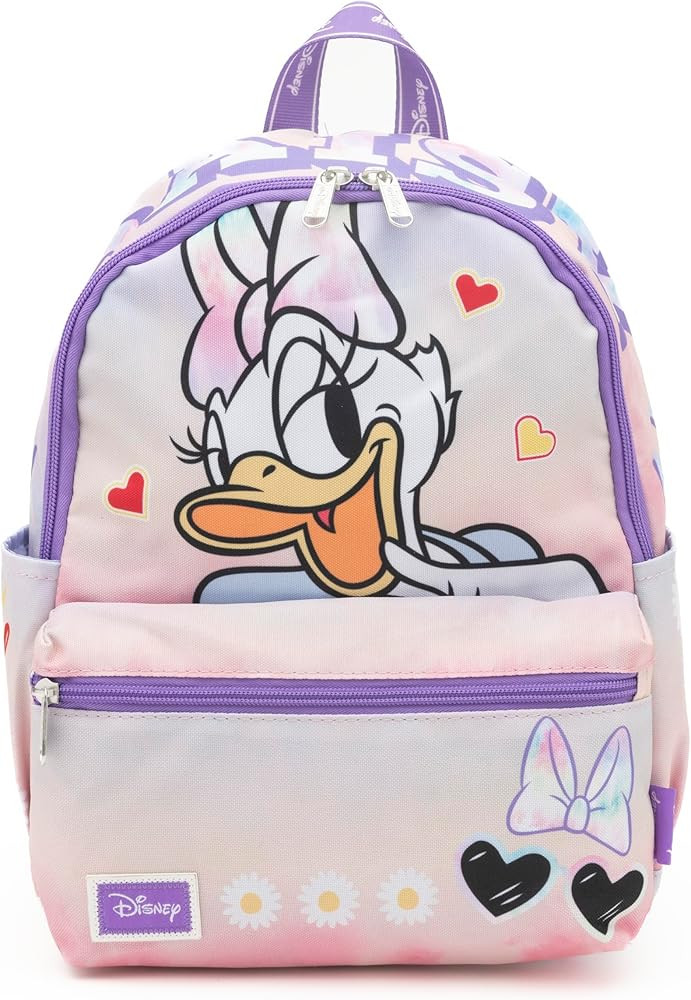 Daisy Duck 13"" Nylon Daypack, Purple | Amazon (US)