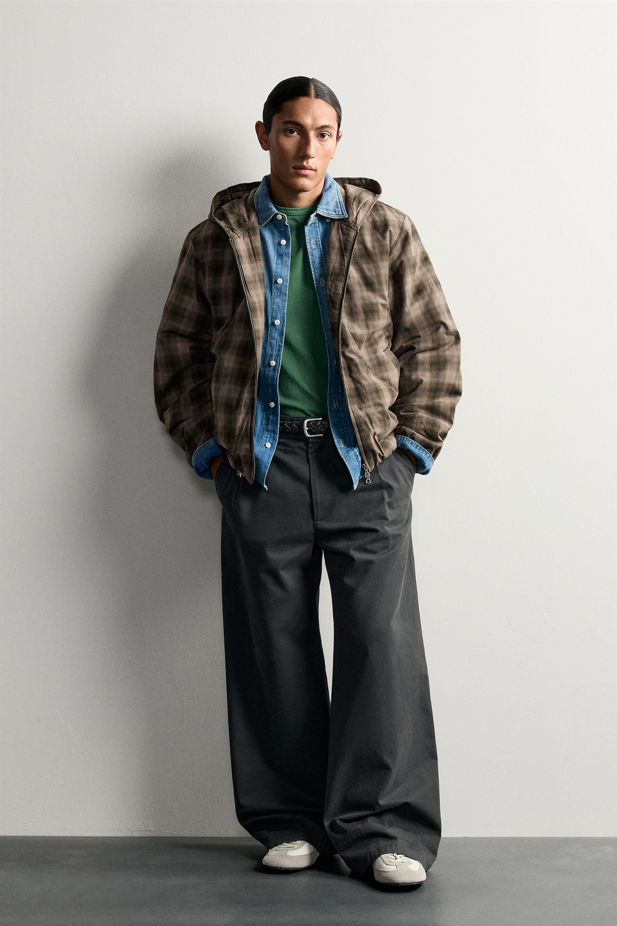 CHECKS PADDED JACKET | Zara UK