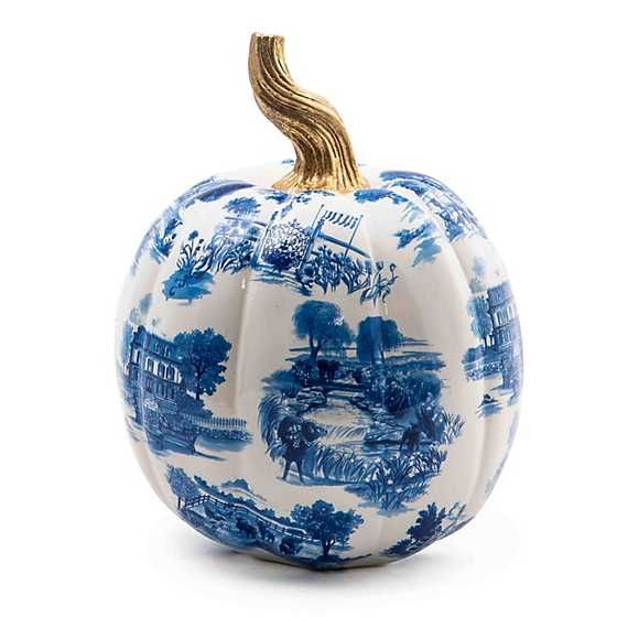 Royal Toile Small Pumpkin | MacKenzie-Childs