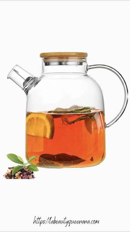 Multipurpose Glass Teapot Stovetop Microwave Safe | 61oz/1800ml Glass Tea Kettle with Bamboo Lid and Removable Filter Spout | Heatproof Borosilicate Glass Teapot for Loose Leaf + Blooming Tea and Fruit Tea ♡

I may suggest similar products, if applicable. 

Click here & Shop these items using my affiliate link ♡



#LTKhome #LTKunder50 #LTKFind