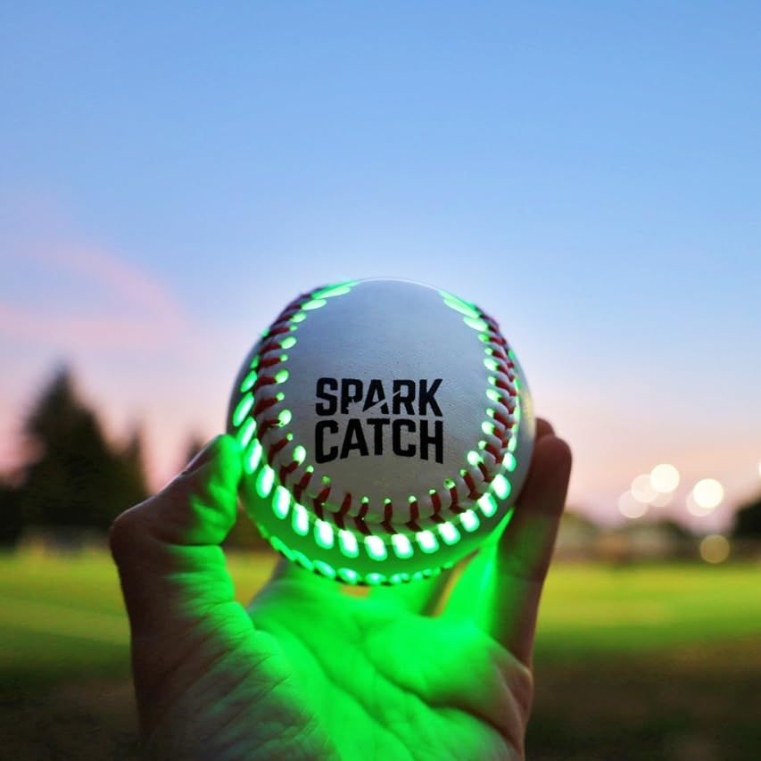 SPARK CATCH Light Up Baseball, Glow in The Dark Baseball. Baseball Gift for Boys, Kids, and Baseball | Amazon (US)