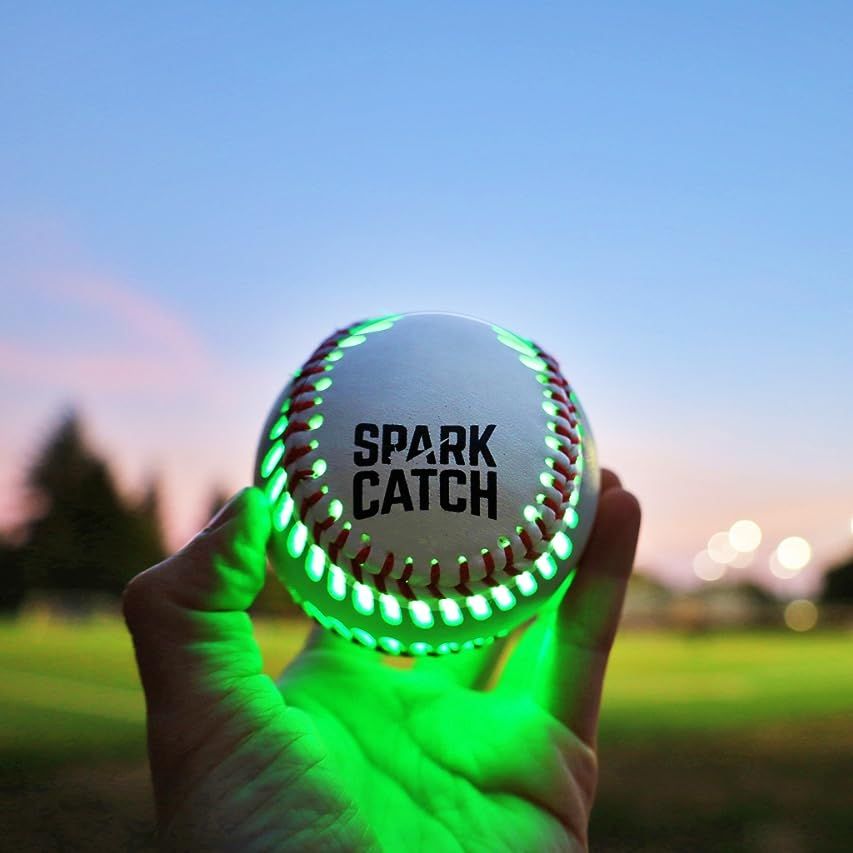 SPARK CATCH Light Up Baseball, Glow in The Dark Baseball. Baseball Gift for Boys, Kids, and Baseball | Amazon (US)