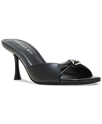 Dawn Buckled Stiletto Dress Mules | Macy's