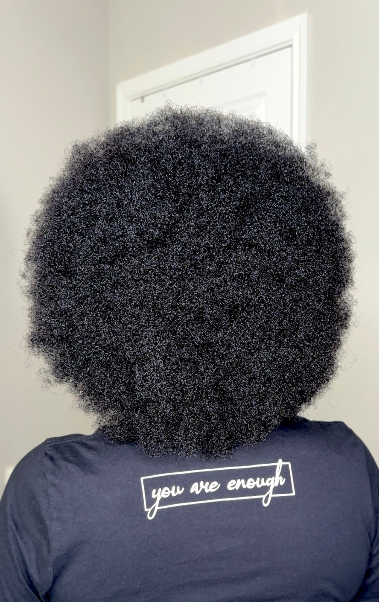 In love with my Afro and yes, you are enough. 

#LTKStyleTip
