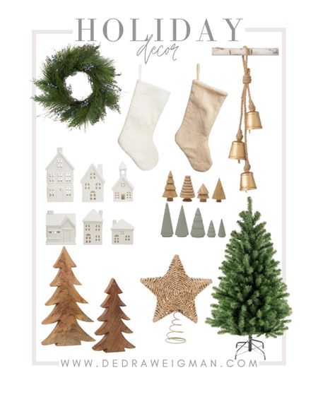 Christmas decor finds! Christmas tree, Christmas faux wreath, stockings, mantel decor! 

#christmasdecor #holidaydecor

#LTKSeasonal #LTKhome #LTKHoliday