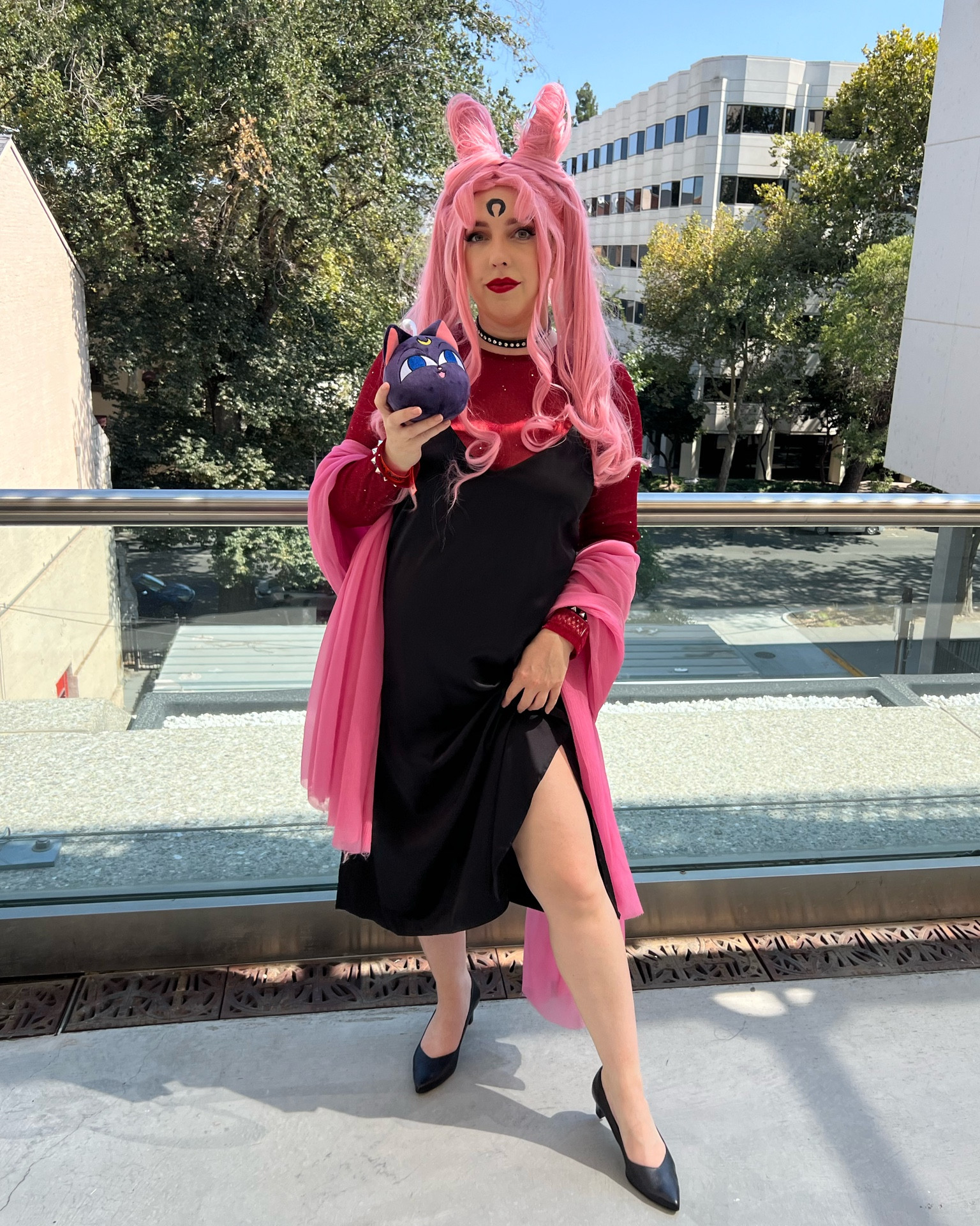 Sailor Moon cosplay / Wicked Lady cosplay / anime cosplay / Halloween costume / red lipstick / pink wig 

#LTKMidsize #LTKBeauty #LTKFindsUnder50