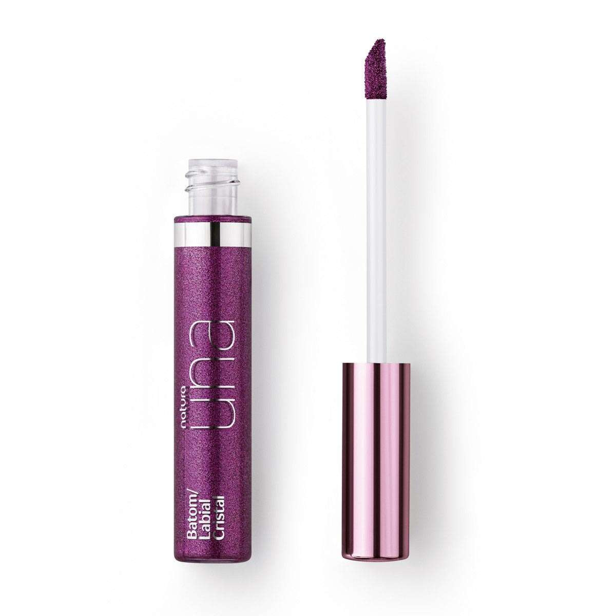 Batom Cristal Una Roxo | Natura BR