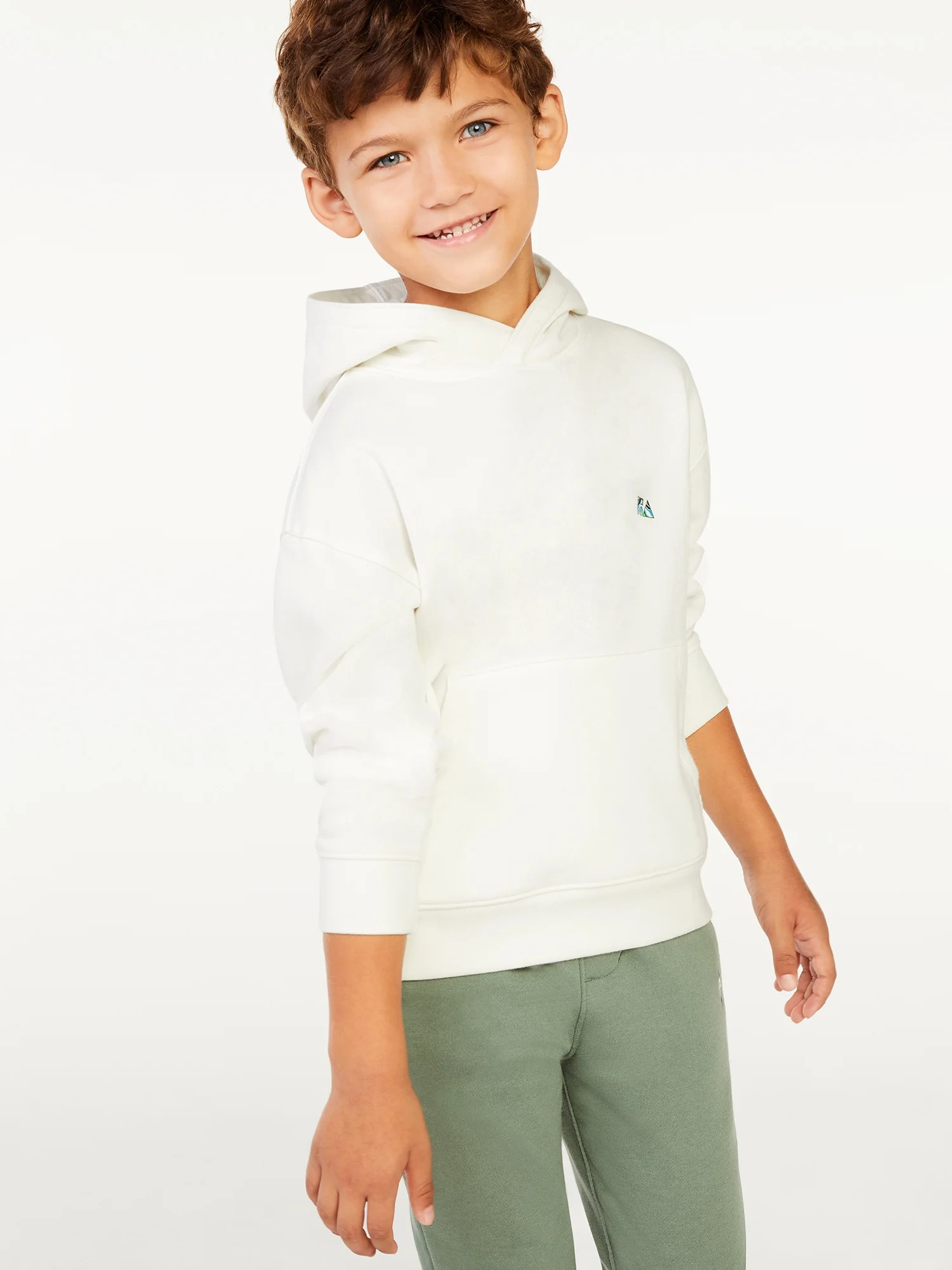 Free Assembly Boys Long Sleeve Graphic Print Hoodie, Sizes 4-18 | Walmart (US)