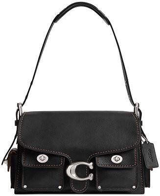 COACH Tabby Turnlock Medium Soft Leather Shoulder Bag  - Macy's | Macy's