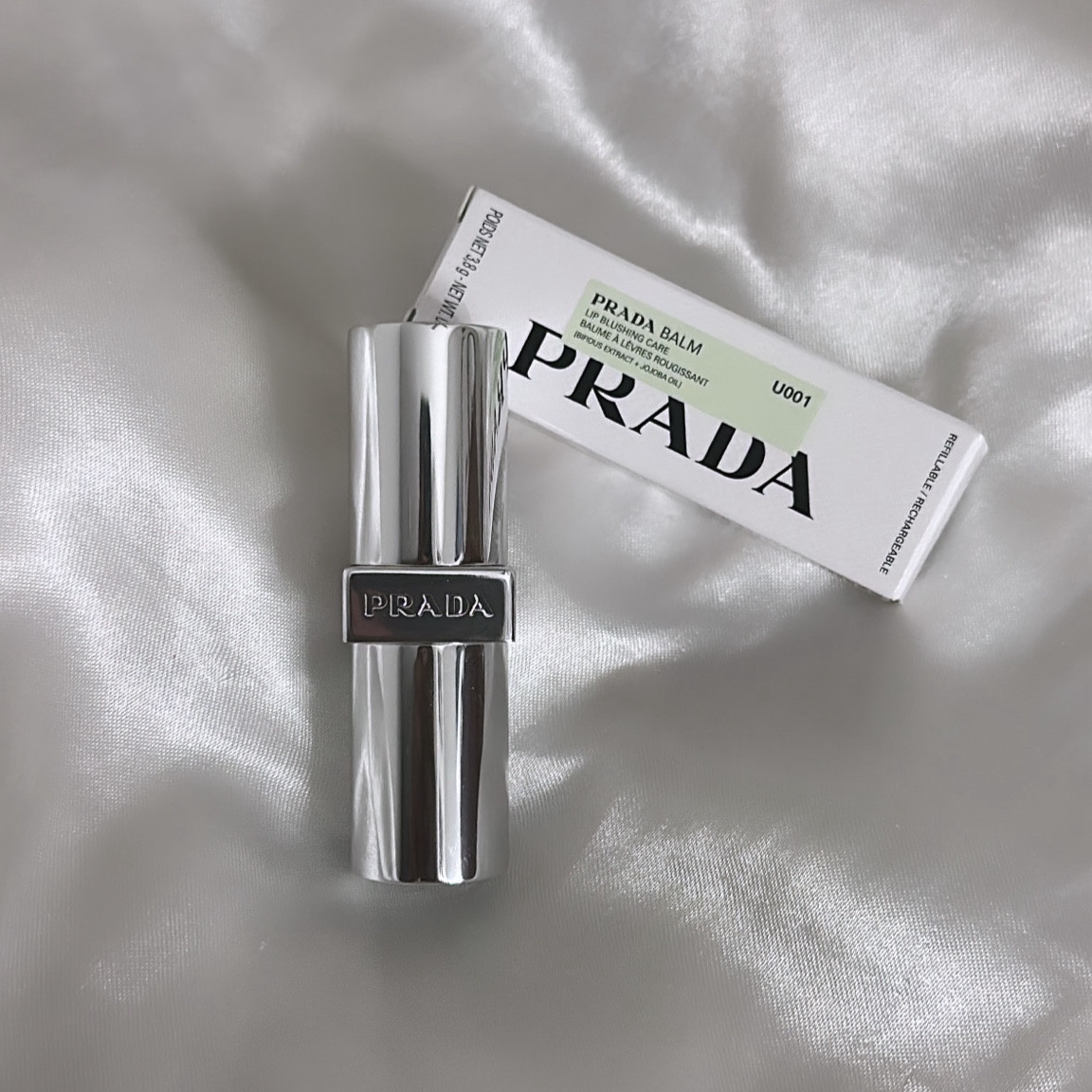 love the new Prada lip calm! Definitely a must have 🩵 

#LTKFindsUnder100 #LTKBeauty #LTKOver40