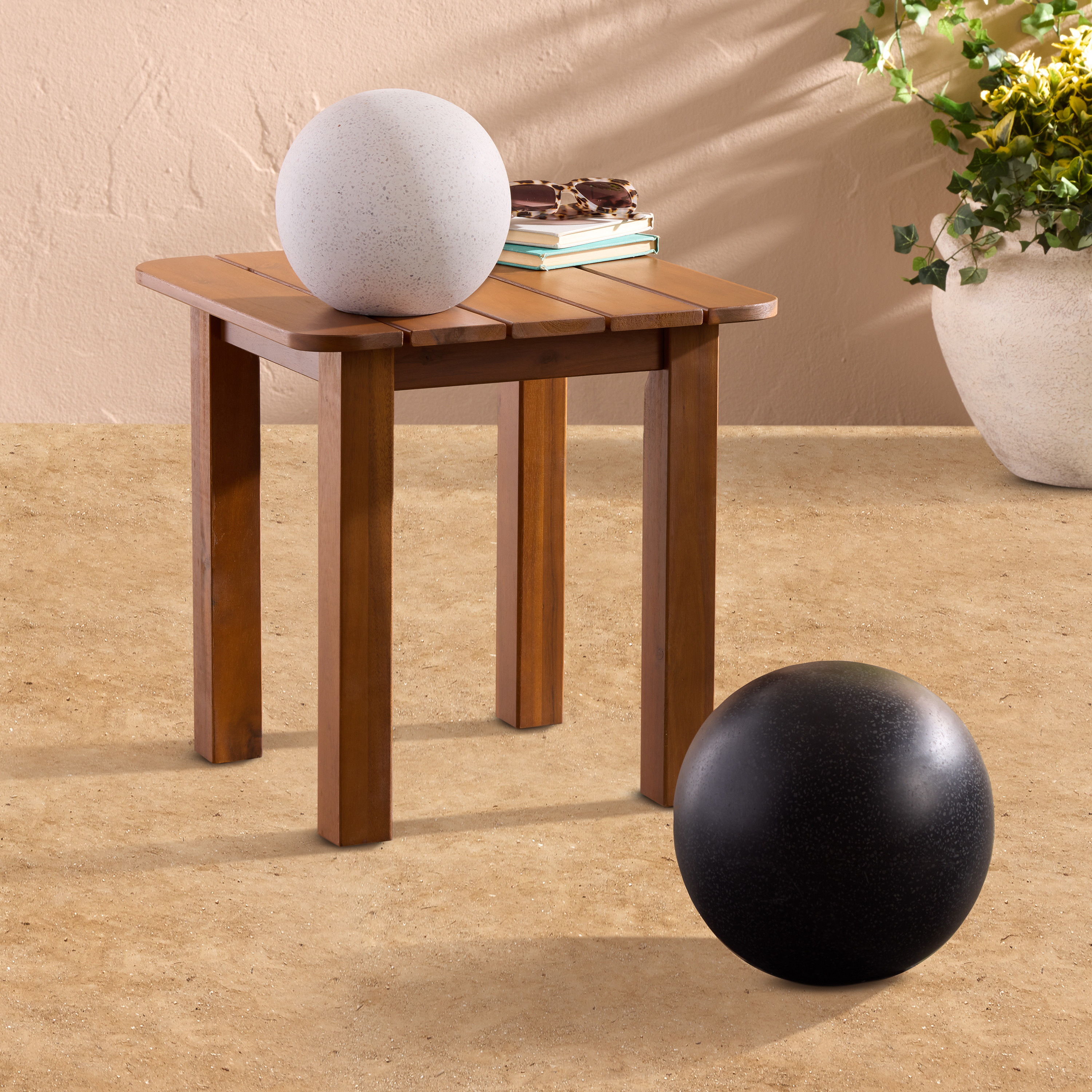Terrazzo Orb Outdoor Decor Collection | World Market